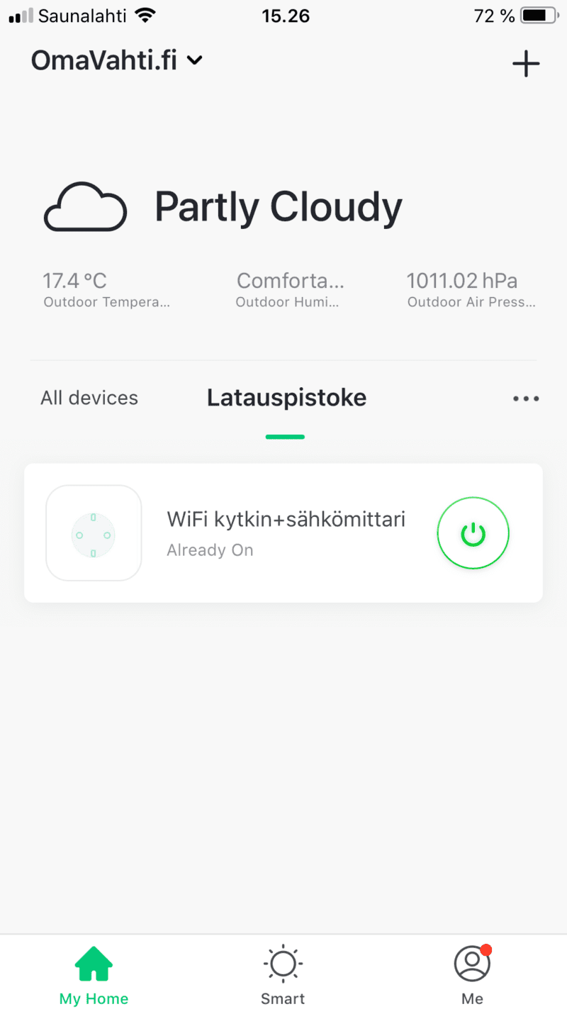 Sähköauton latauspistorasian etäohjaus ja kulutusmittaus sähköauton latauspistorasian