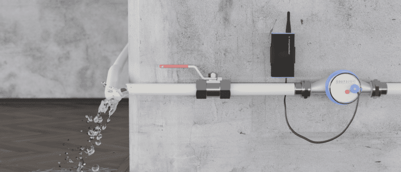 vesimittari etäluettava