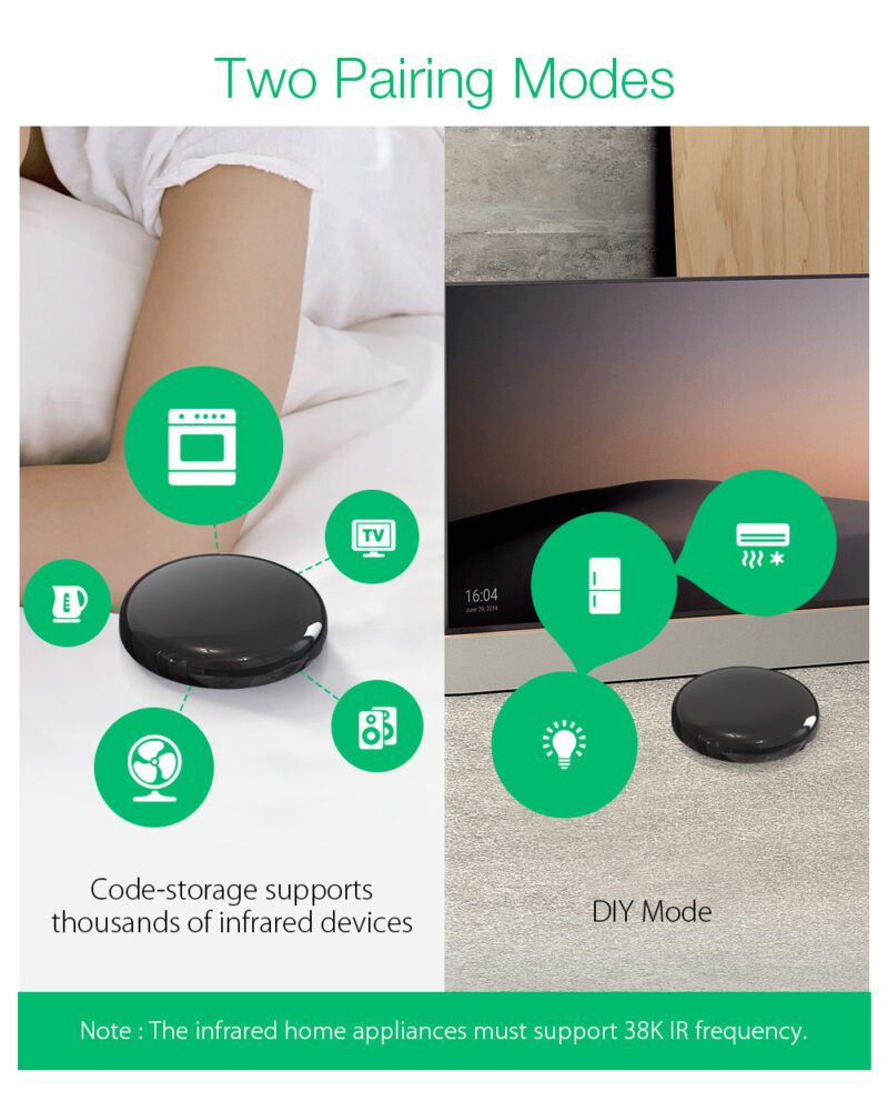 BlitzWolf IR ilmalämpöpumpun kaukosäätimen paritus ilmalämpöpumpun kaukosäädin