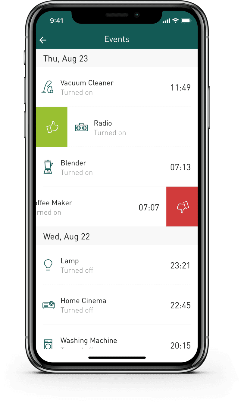 sähkölaitteiden tapahtumat