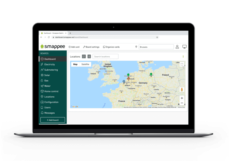 sähkömittari kartta