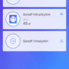 Sonoff etäohjattava virtakytkin sovellus etäohjattava virtakytkin sovellus