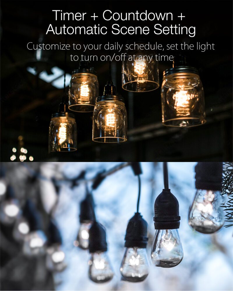 BlitzWolf BW-SHP14 Timer ja viikkokalenteri virtakytkimet virtakytkimet viikkokalenteri