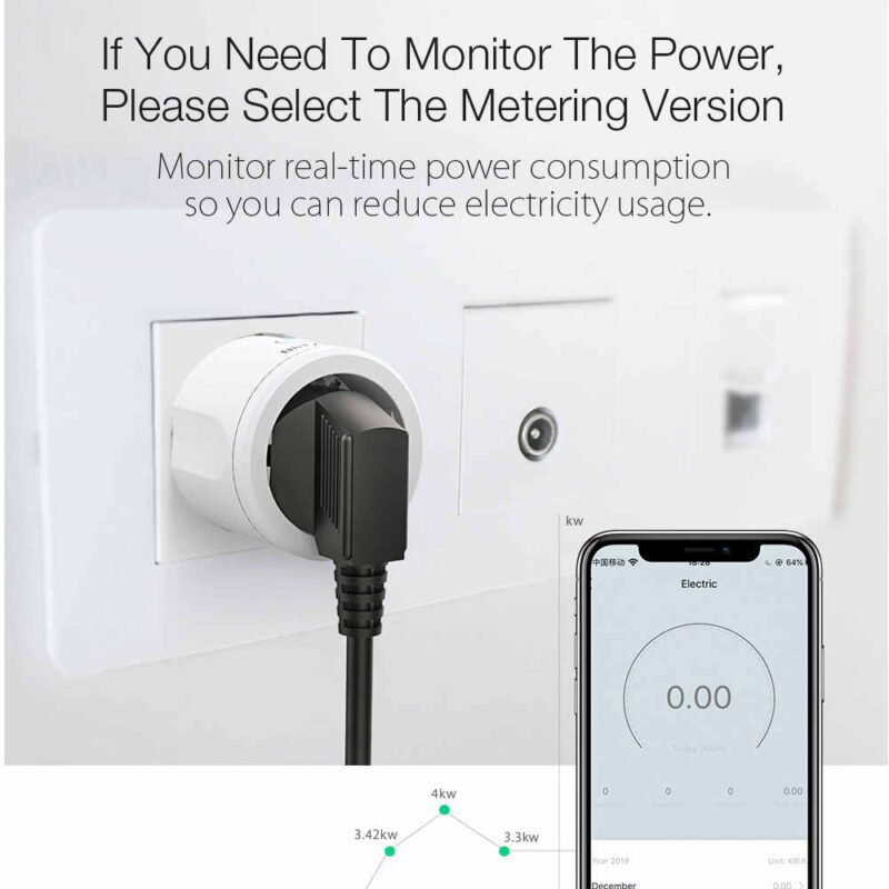 BlitzWolf BW-SHP10 vankkarakenteinen etäohjattava sähköauton latauspiste mittari 16A. Plug-In Hybrid sähköauton latauksen ohjaamiseen ja sähkömittariksi sähköauton latauspiste mittari