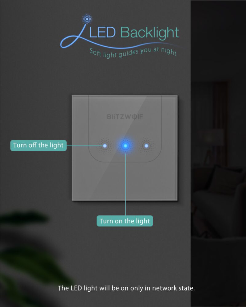 valokatkaisija yövalo