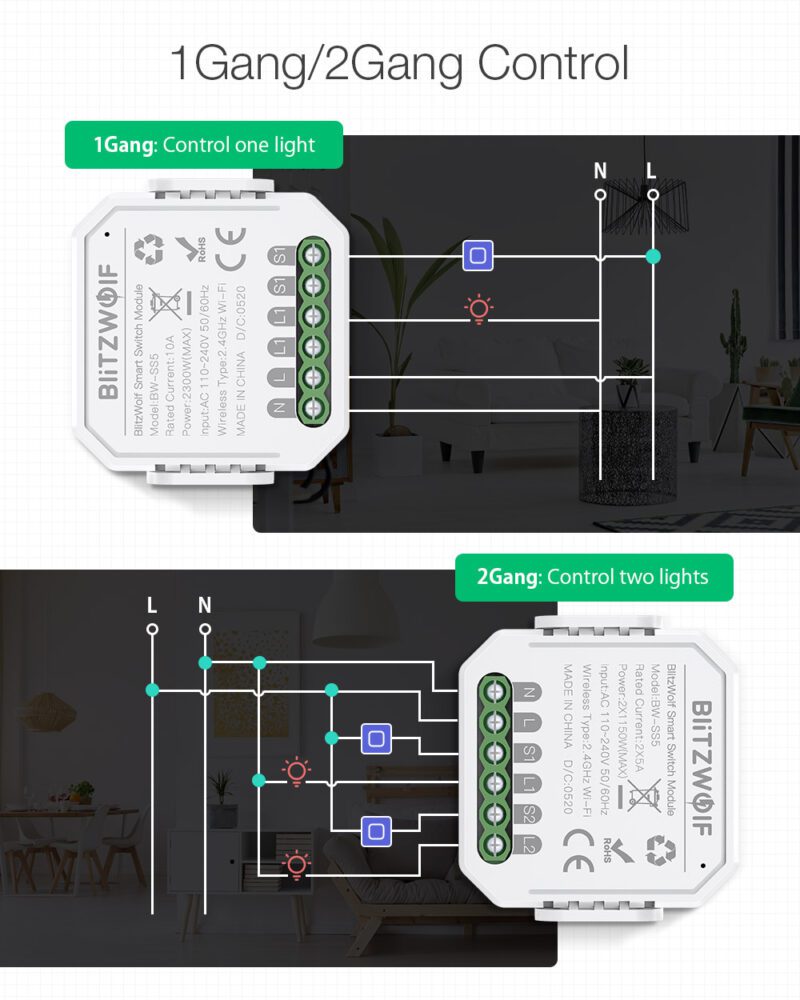älykytkin kytkentäkaavio
