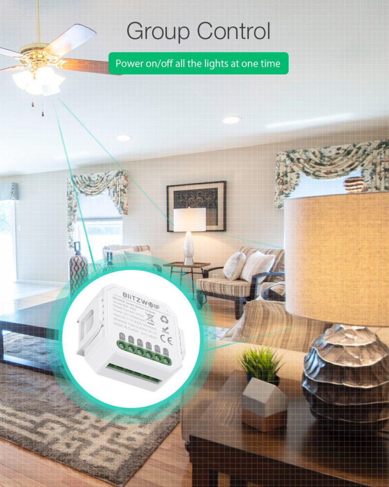 virtakytkimien ryhmäohjaus