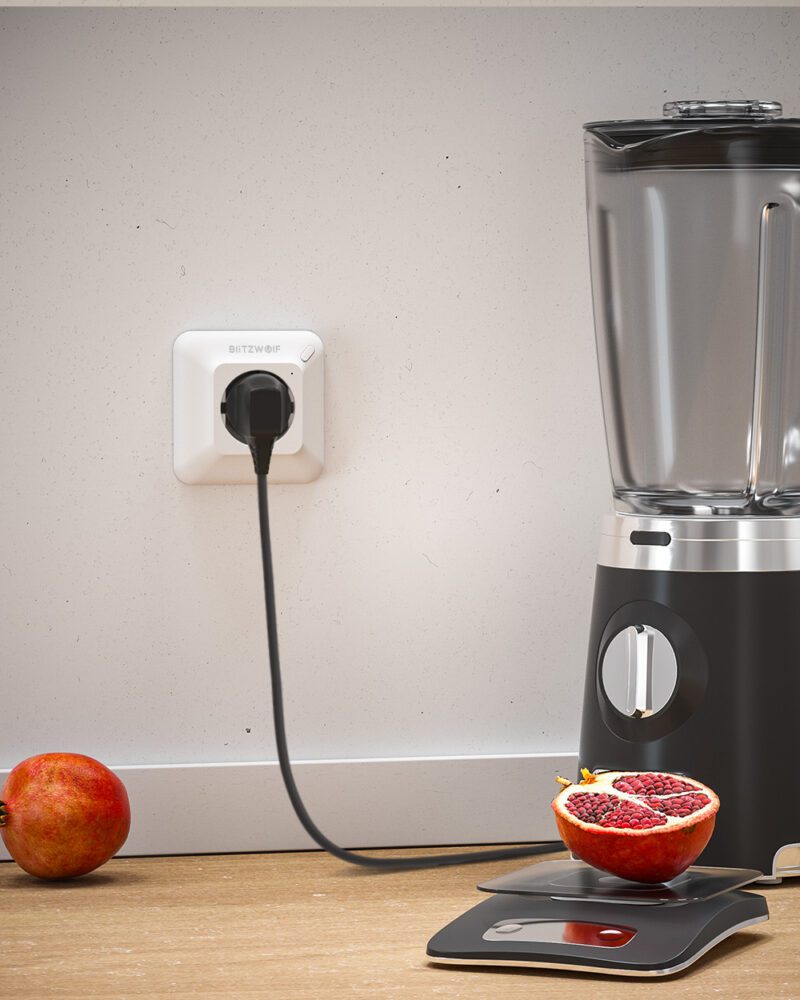 uppoasennettava etäohjattava pistorasia