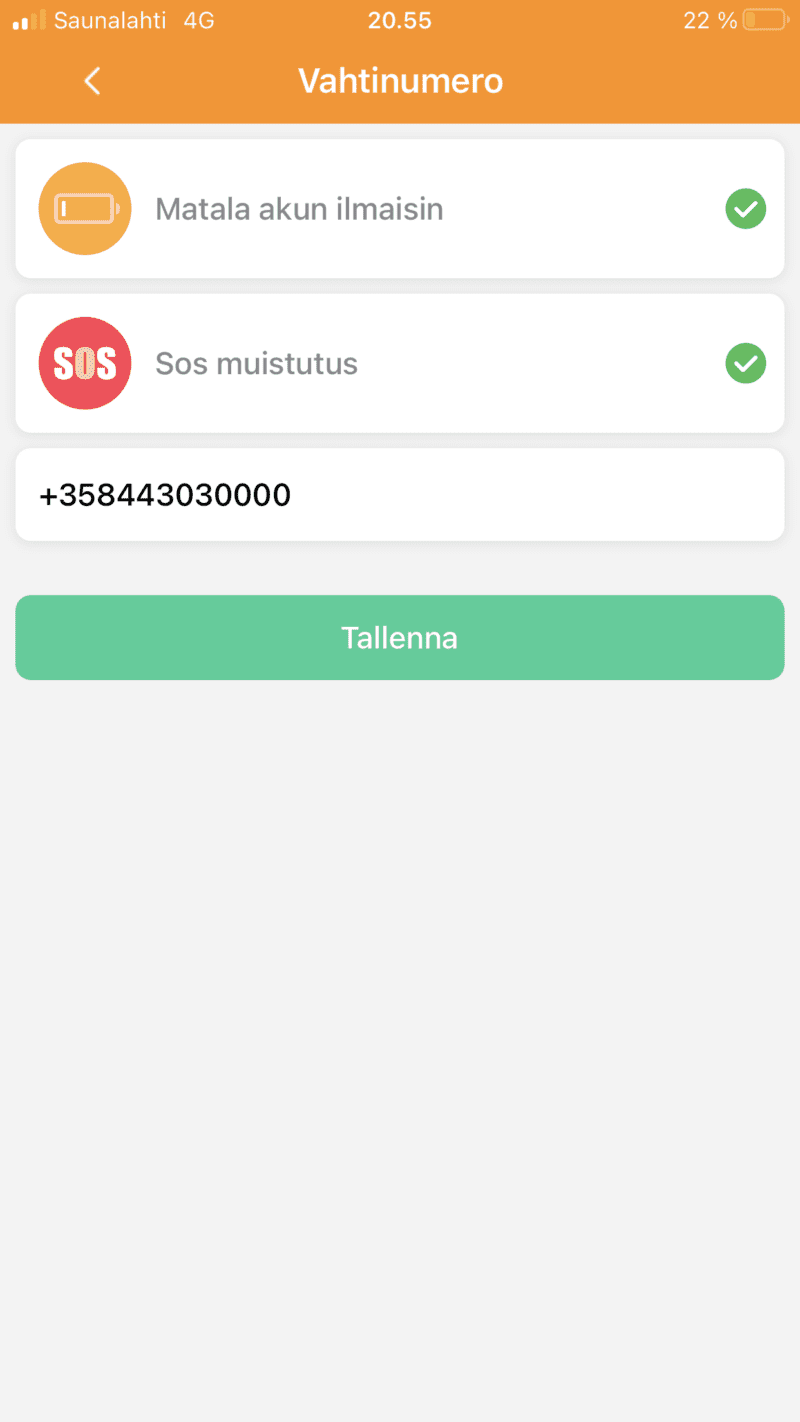 turvapuhelin vahtinumerot