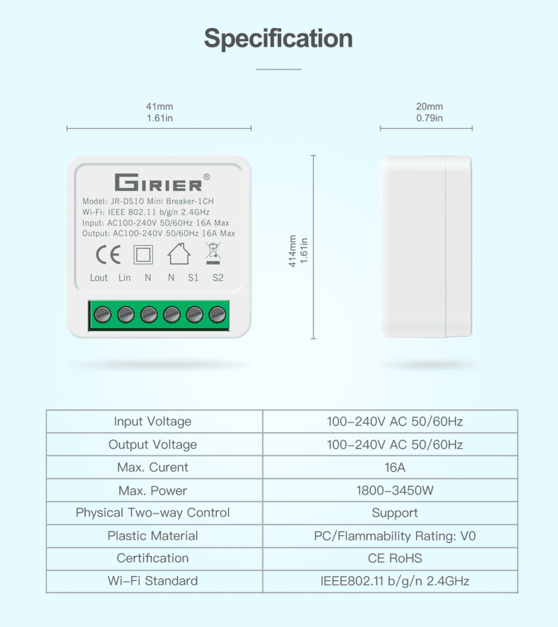 tuya-mini-virtakytkin-specs