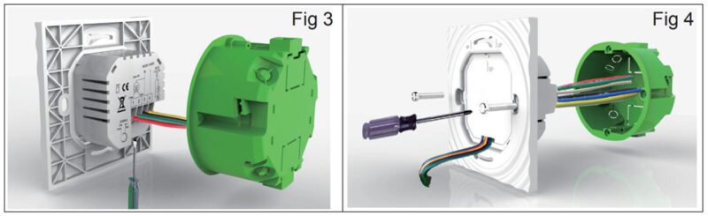 termostaatin kytkentä