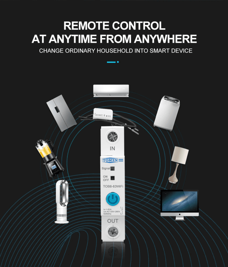 etäohjattava virtakytkin