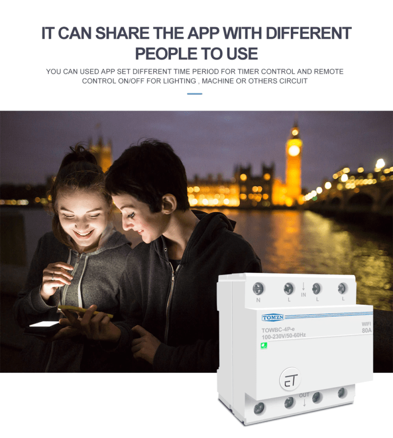 virtakytkimen laitejako