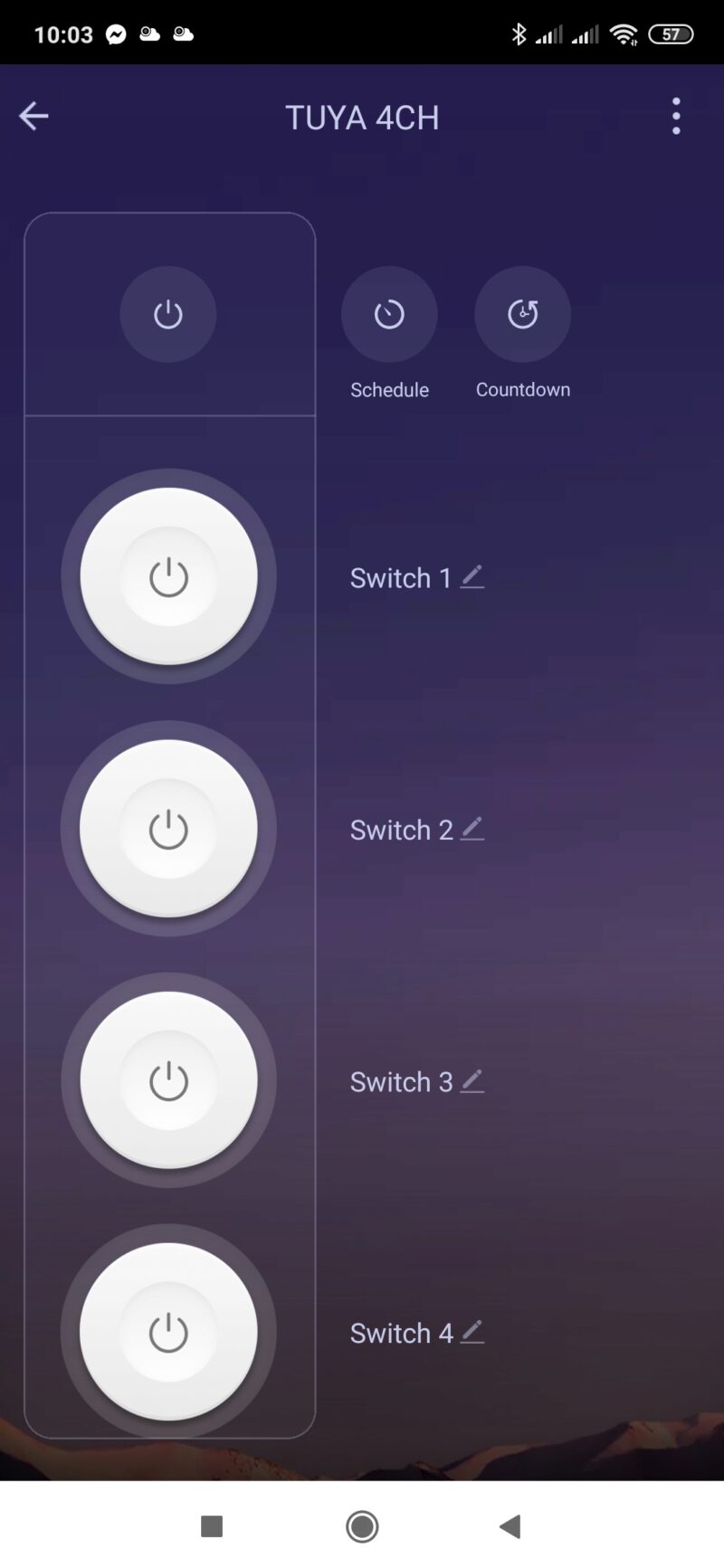 tuya virtakytkin app