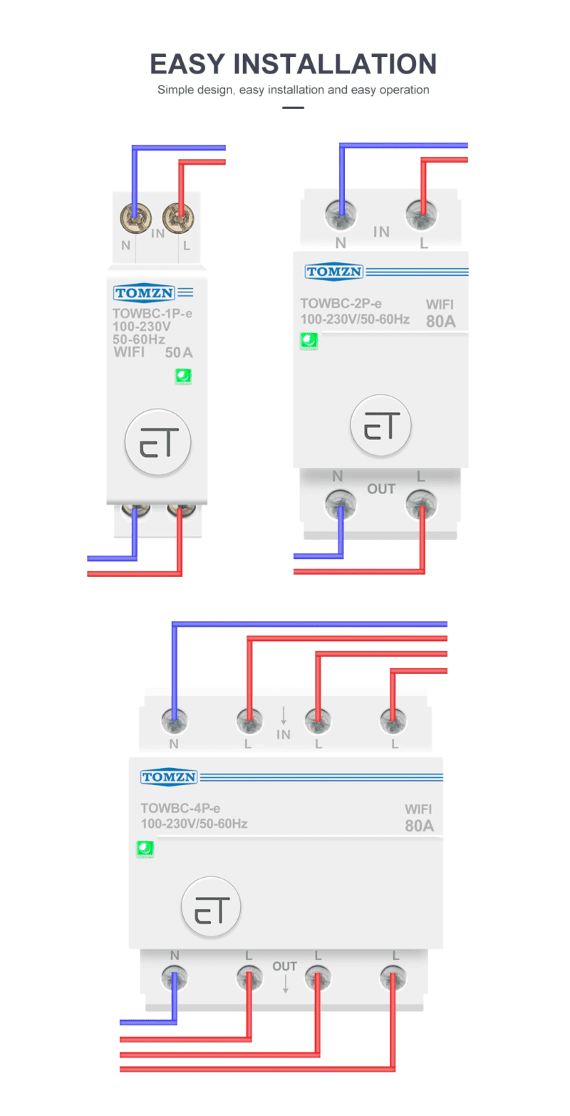 virtakytkimen kytkentäohje
