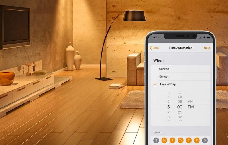 homekit viikkokello ajastin