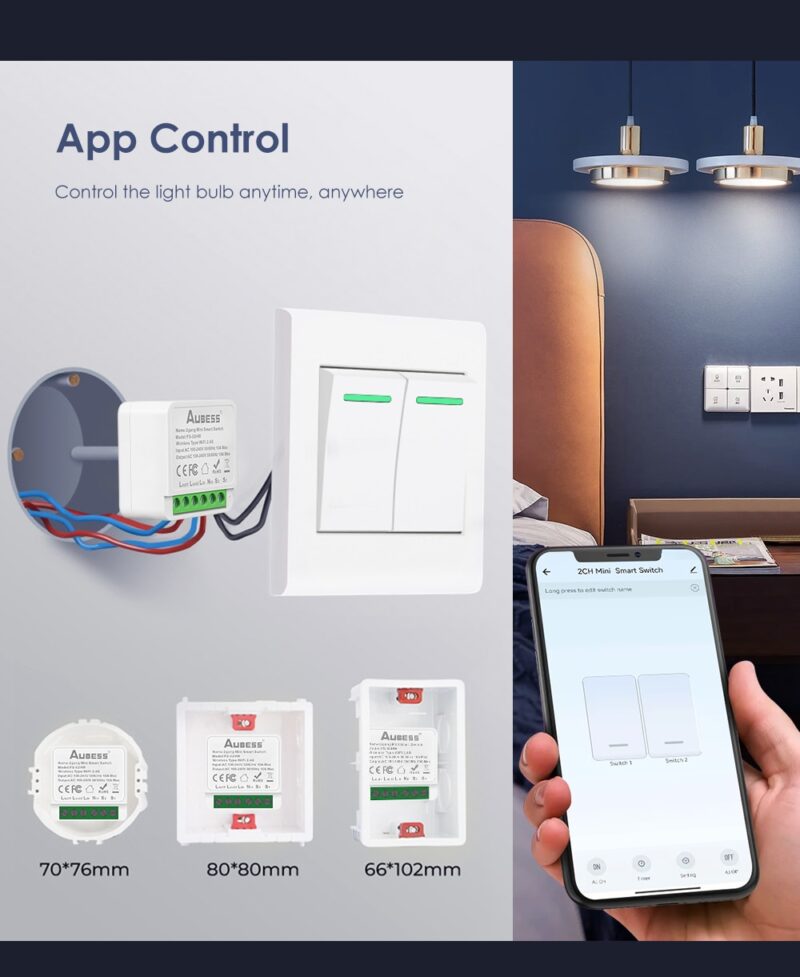 tuya mini virtakytkin