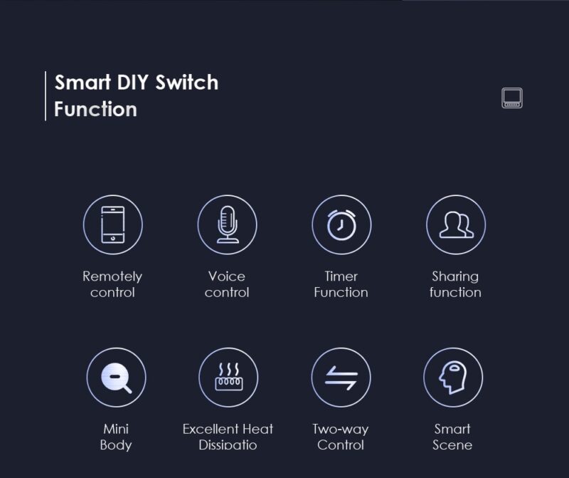 tuya virtakytkimen ominaisuudet