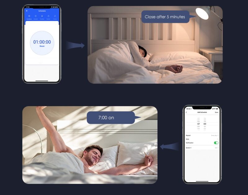 tuya virtakytkin timer