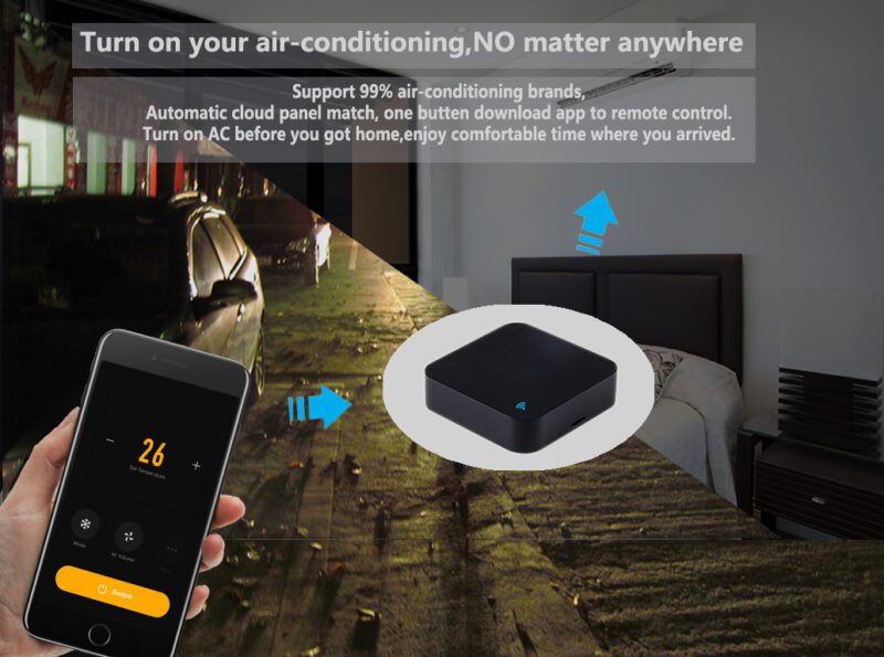 ilmalämpöpumppun etäohjaus