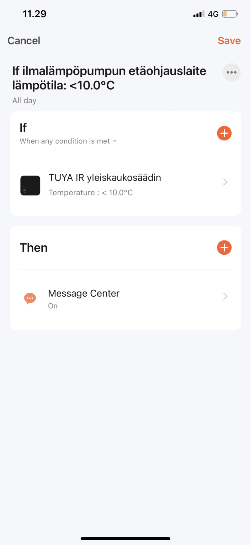 jäätymisvaarahälytys