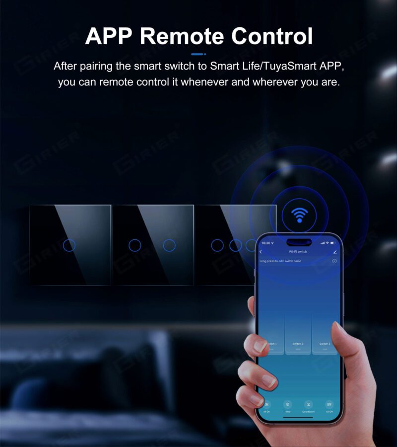 valokytkin ilman nollajohtoa