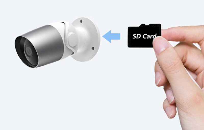 ulkokamera muistikortti