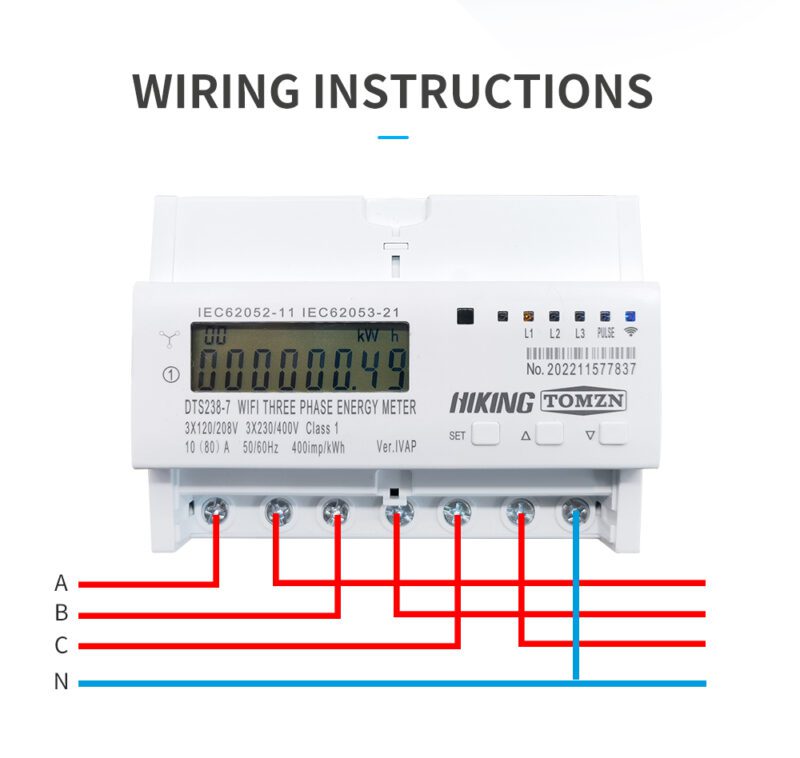 wifi sähkömittarin kytkentä