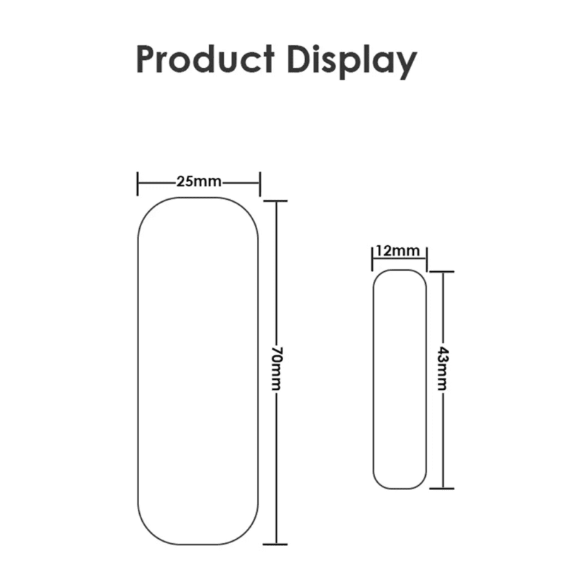 magneettikoskettimen mitat