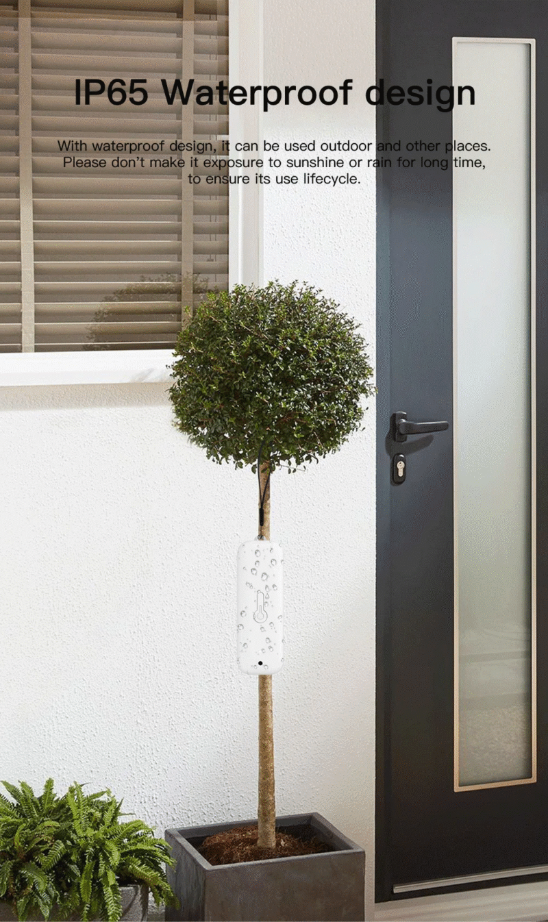 vedenkestävä ulkolämpömittari