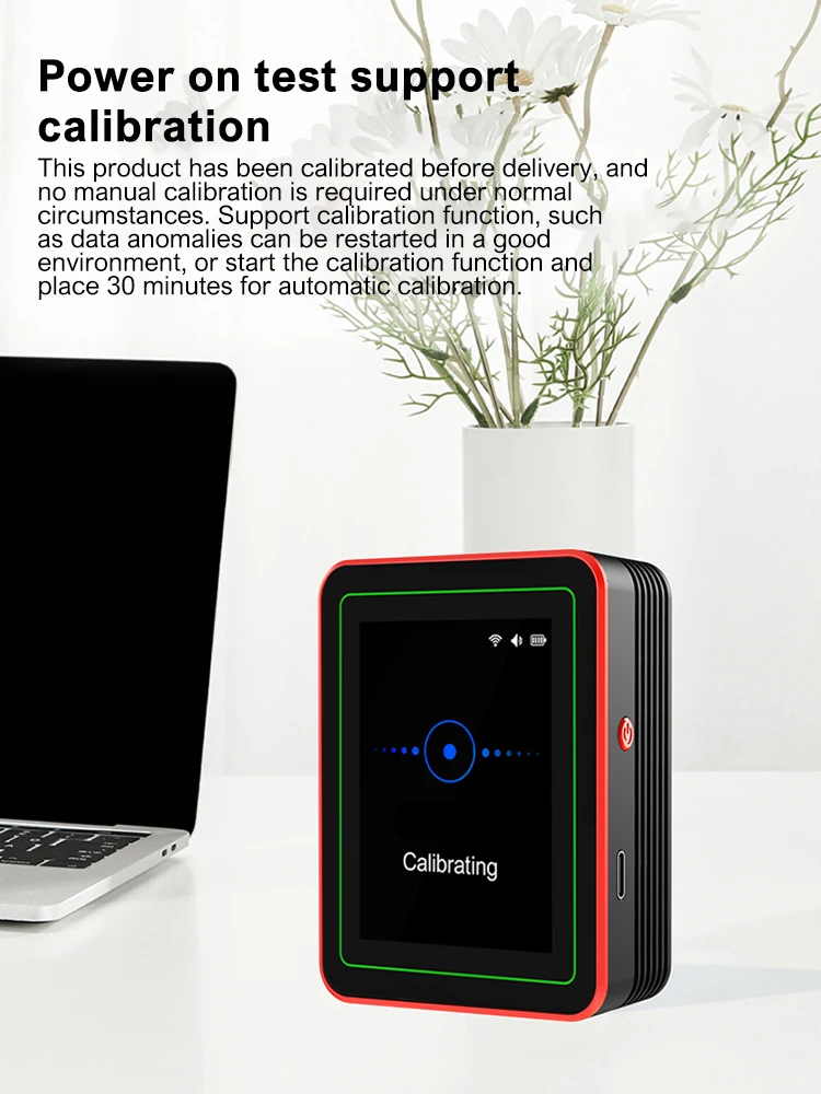 ilmanlaatumittarin kalibrointi