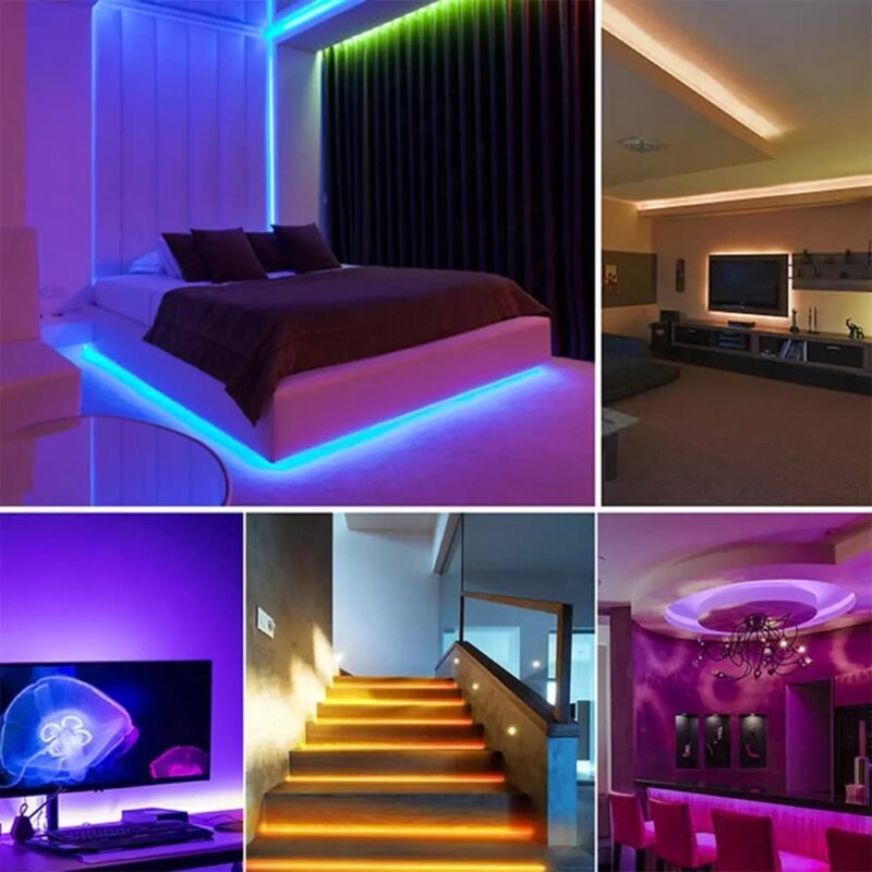 led valaistus makuuhuone